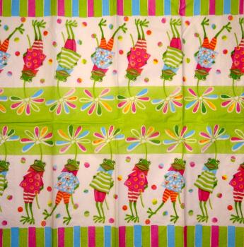 052 Frösche - 3-lagig - Paper Design - CS